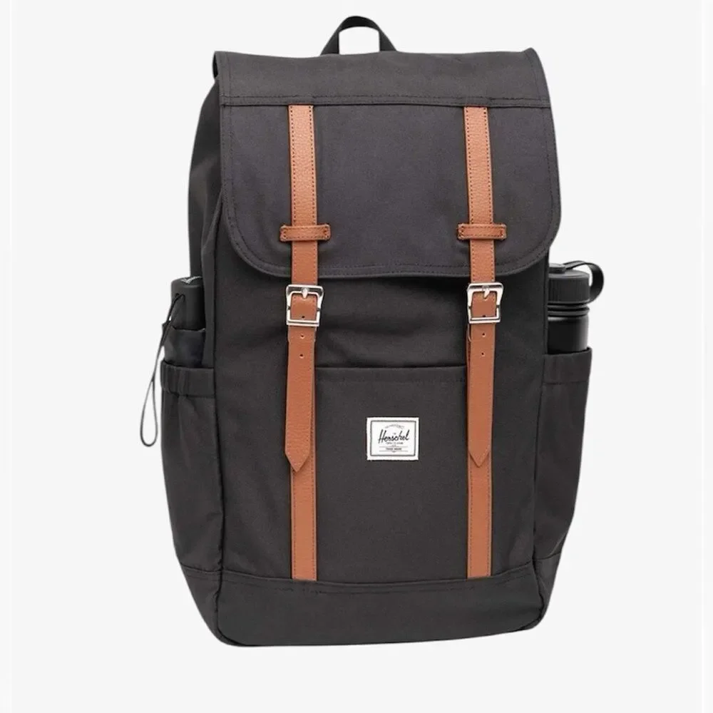 Hershel Supply Co. Retreat Backpack Black NWT Laptop Travel School Unisex Bag